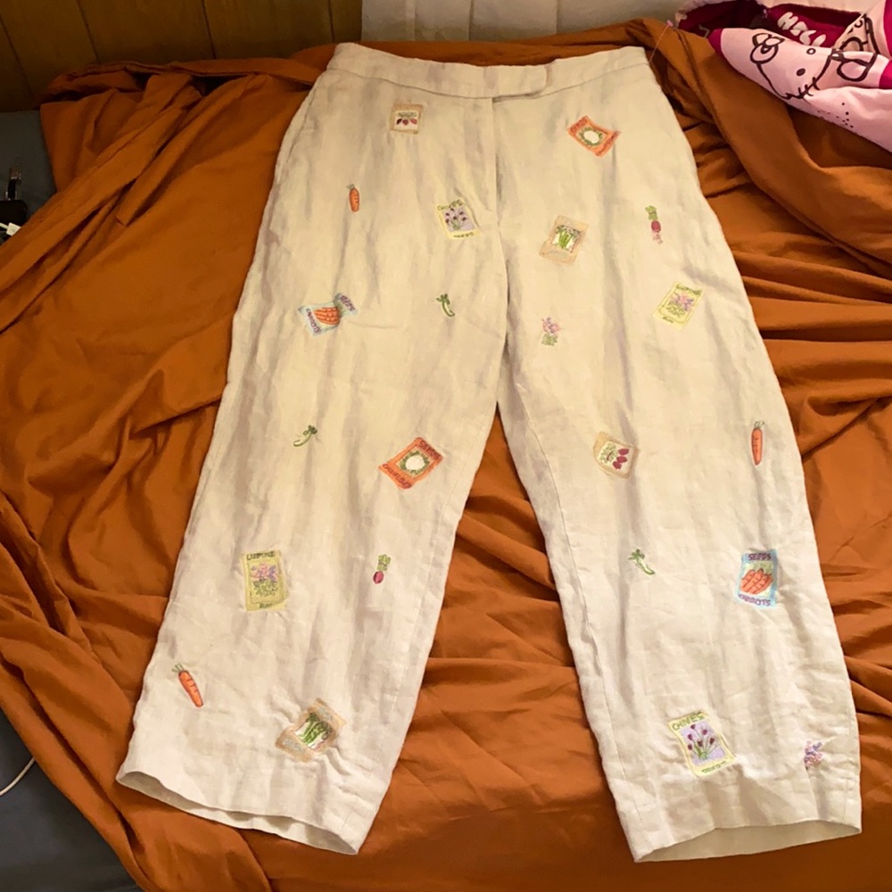 Seeds and vegetables pants